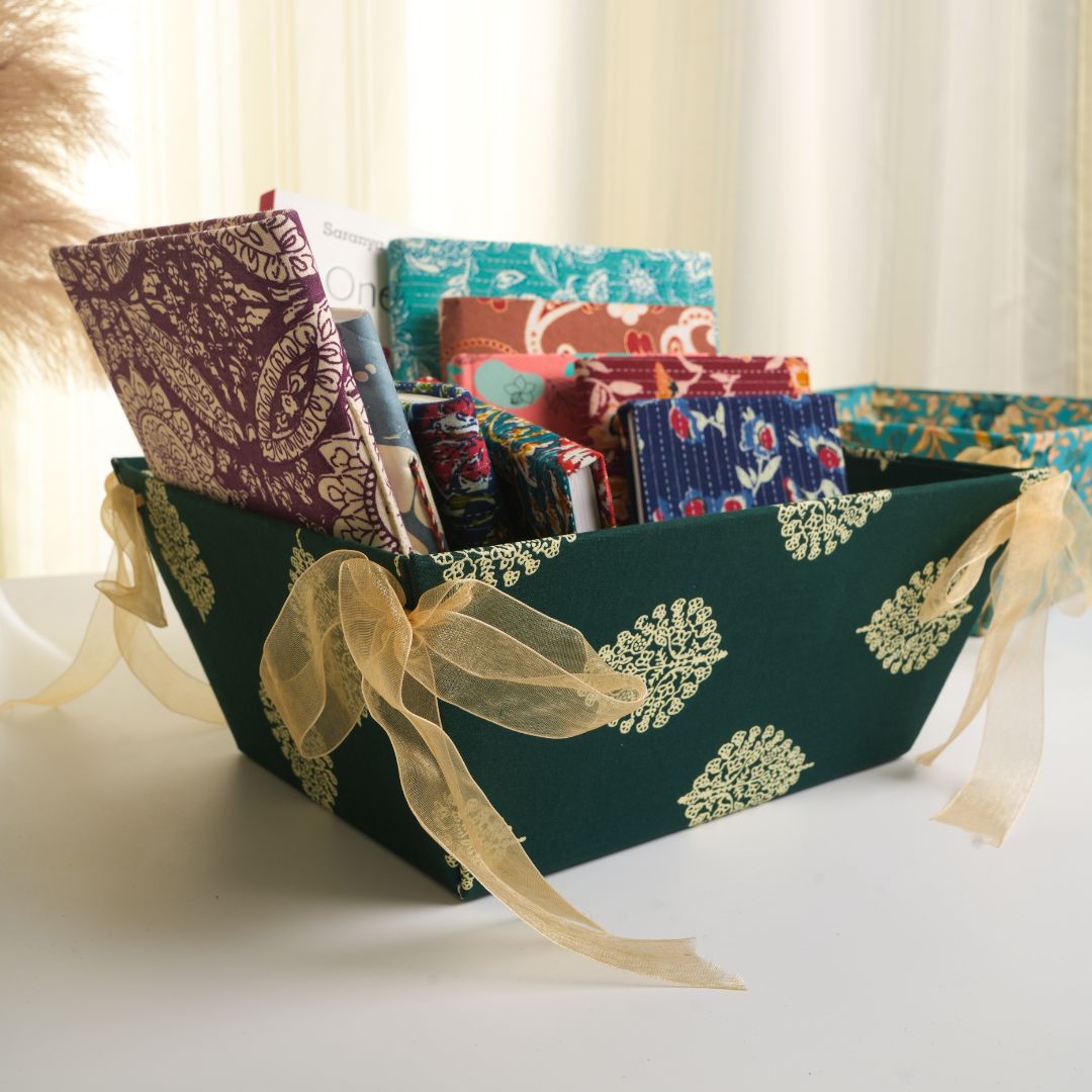 Ecokari Handcrafted Multipurpose Utility Basket | Handmade Paper - Suspire