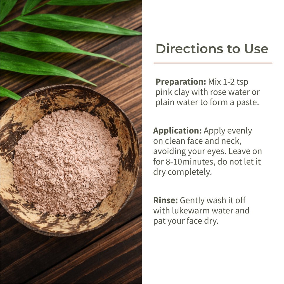 Ecotyl French Pink Clay | Gentle Detox Clay | Skin Brightening | 80g - Suspire
