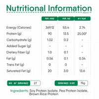 TruNativ Everyday Plant Protein | 13.5g Protein | Soy, Pea & Brown Rice Protein | Keto Friendly | Family Nutrition | Vegan | Cookable Protein | Cook-Bake-Blend | Add to your Daily Meals