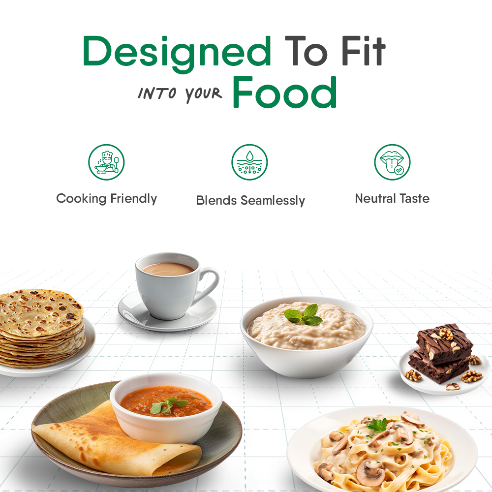 TruNativ Everyday Plant Protein | 13.5g Protein | Soy, Pea & Brown Rice Protein | Keto Friendly | Family Nutrition | Vegan | Cookable Protein | Cook-Bake-Blend | Add to your Daily Meals