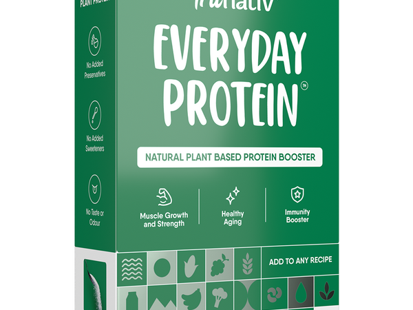 TruNativ Everyday Plant Protein | 13.5g Protein | Soy, Pea & Brown Rice Protein | Keto Friendly | Family Nutrition | Vegan | Cookable Protein | Cook-Bake-Blend | Add to your Daily Meals