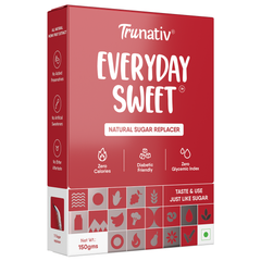 TruNativ Everyday Sweet | Natural 1:1 White Table Sugar Replacer | Zero Calories, Diabetic Friendly