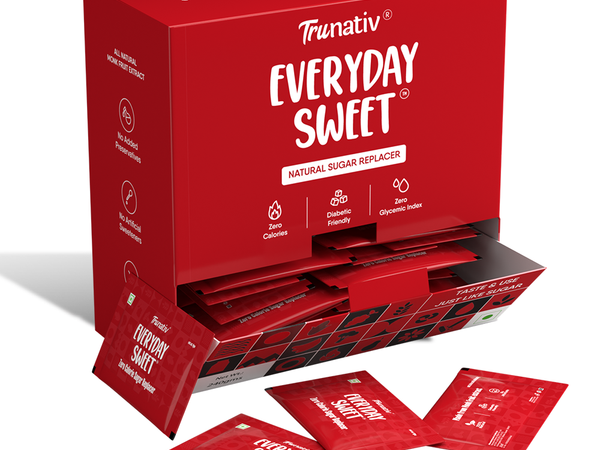 TruNativ Everyday Sweet | Natural 1:1 Sugar Replacer | Monk Fruit Extract | Natural Sweetener | Zero Calories - Zero Carb - Diabetic Friendly - Cook Bake Blend - No Aftertaste