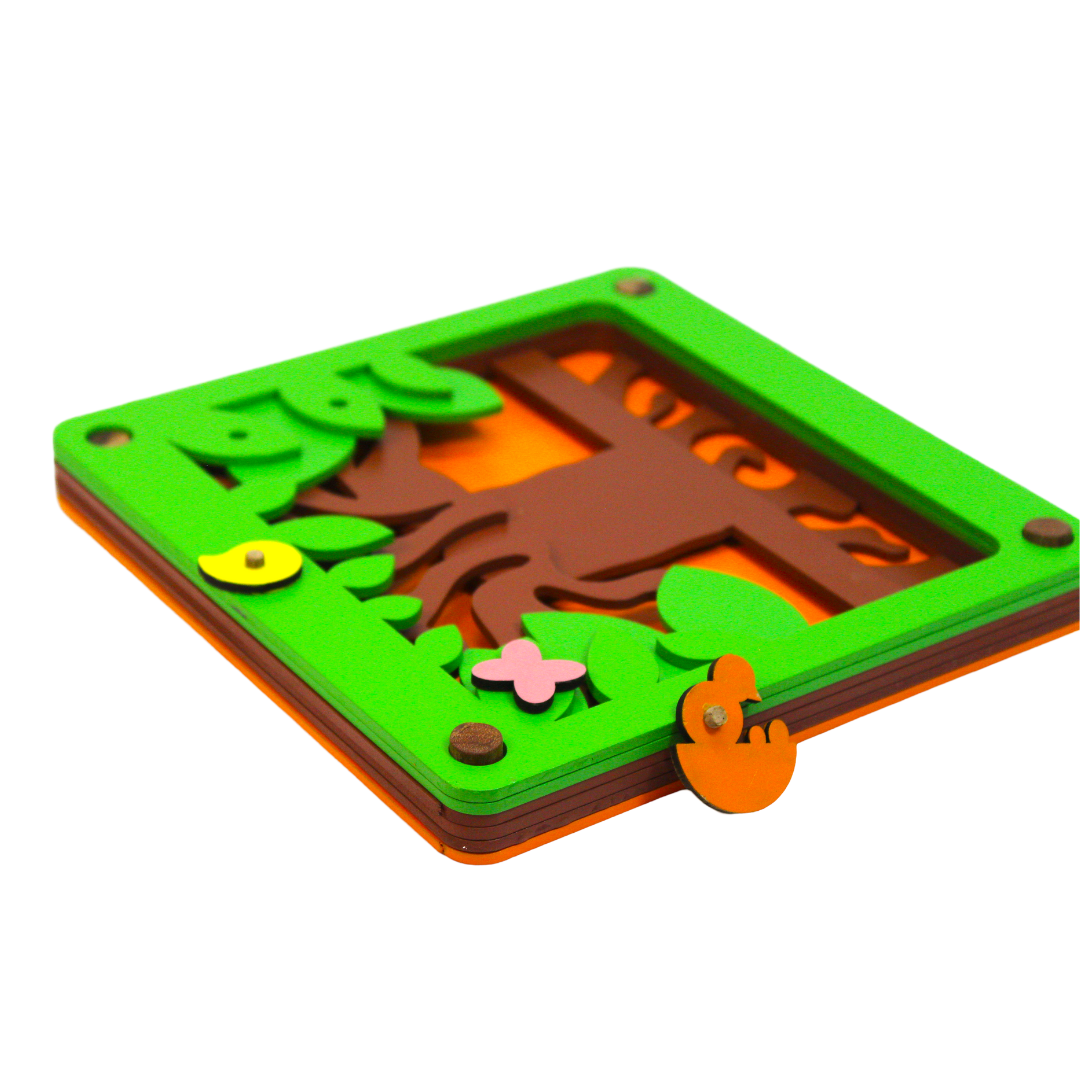 Taali Ped - Parts of Tree Stacking Puzzle Toy Set