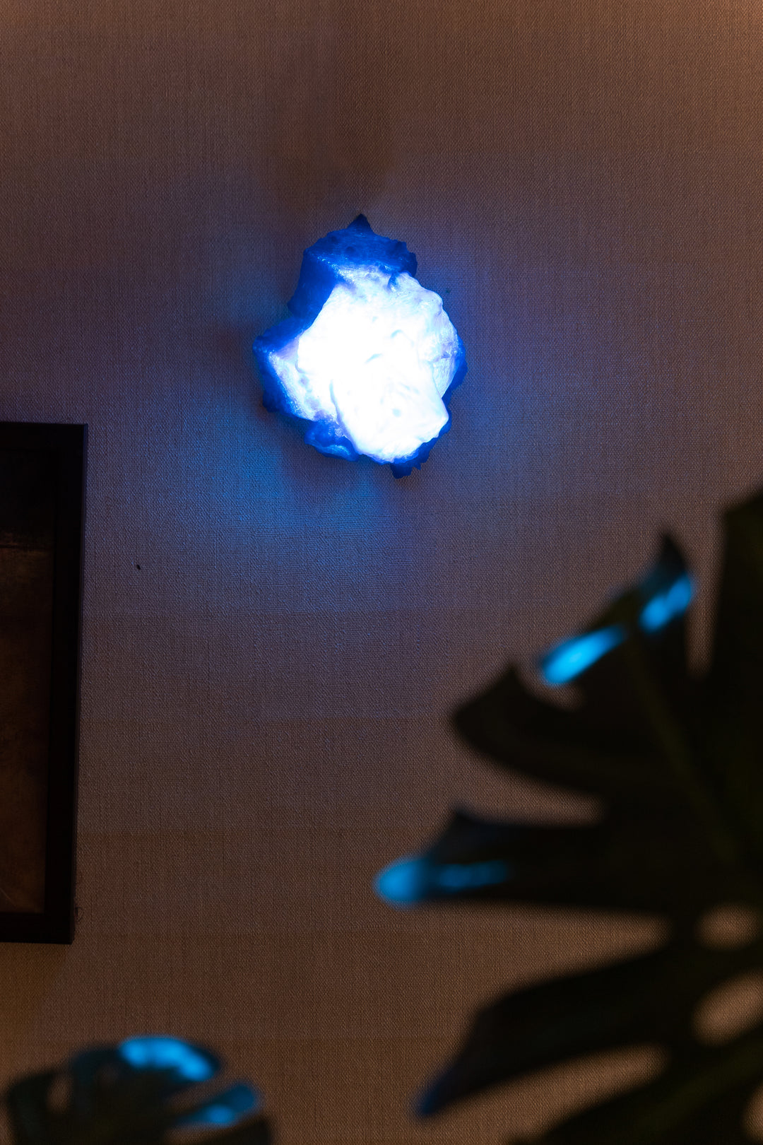 Cerulean Chunks Wall Lamp | Modern LED Wall Light