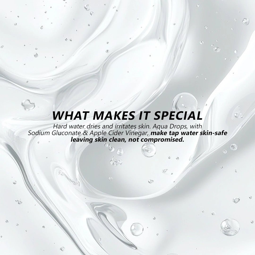 Velvaque Hard Water Treatment Drops | Softens & Protects Skin