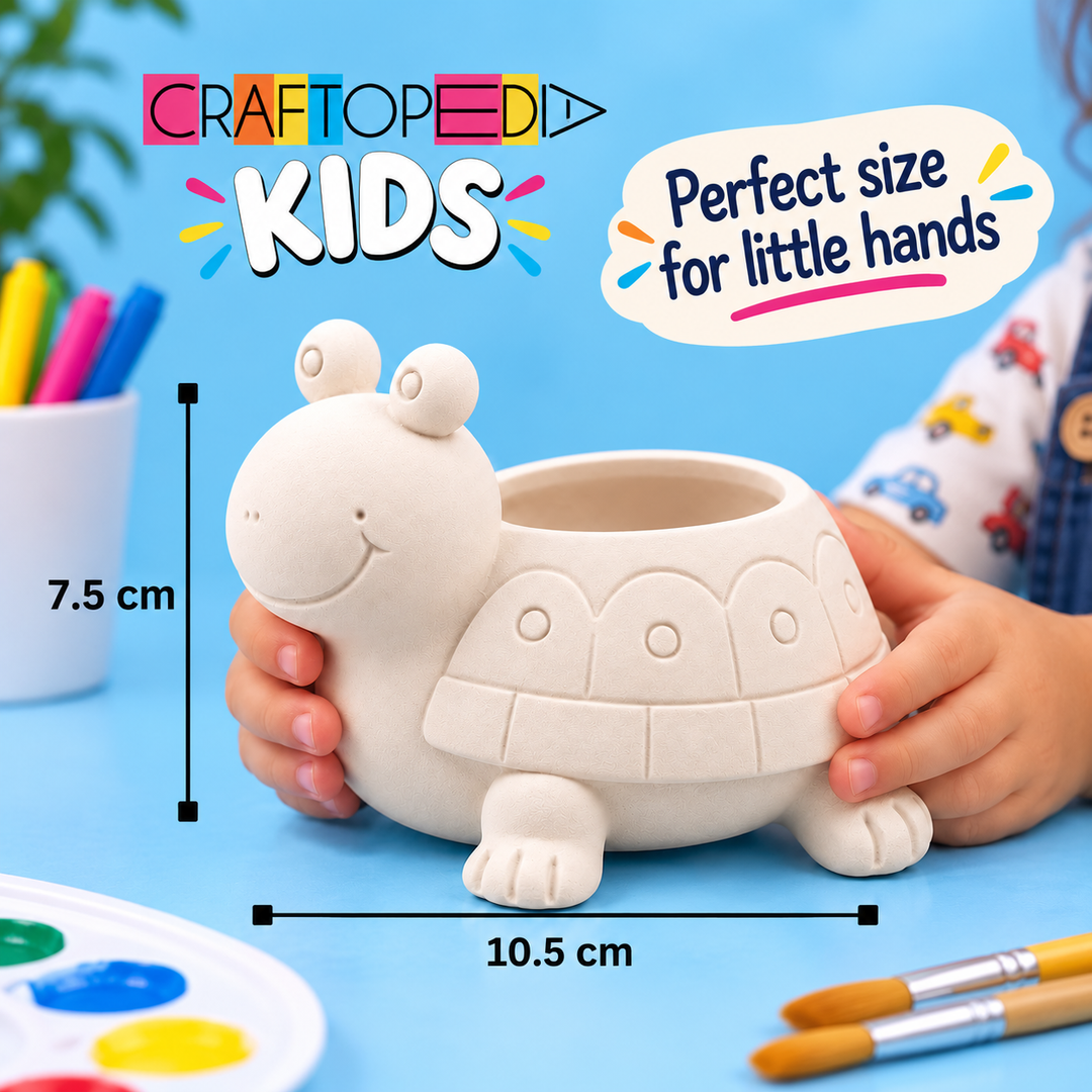 DIY Planter Painting Kit - Turtle