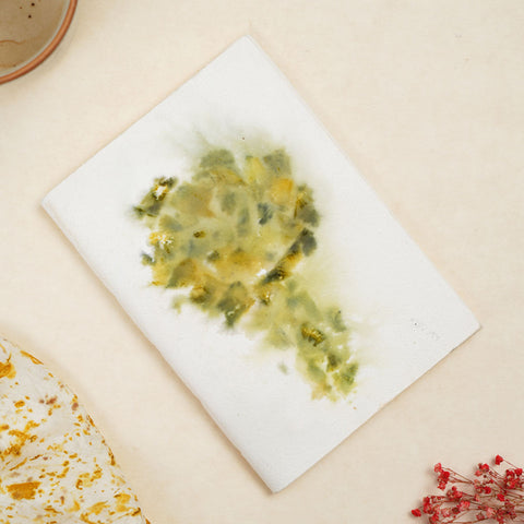 Ecoshi Eco-printed handmade journal - tree print