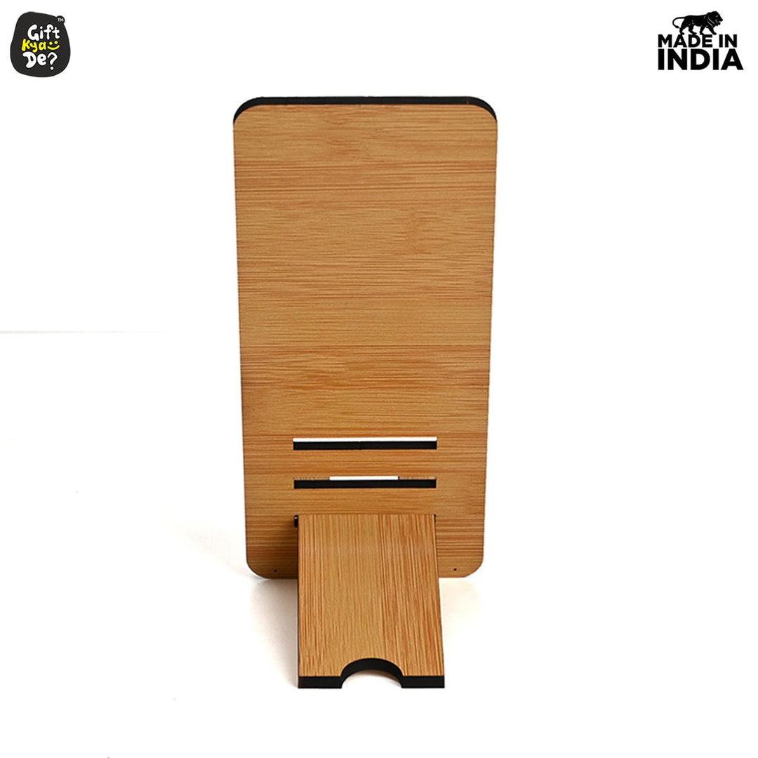 Gift Kya De Mobile Stand With 3 Level | Mobile Holder for Table | Compatible with All Mobile Phones
