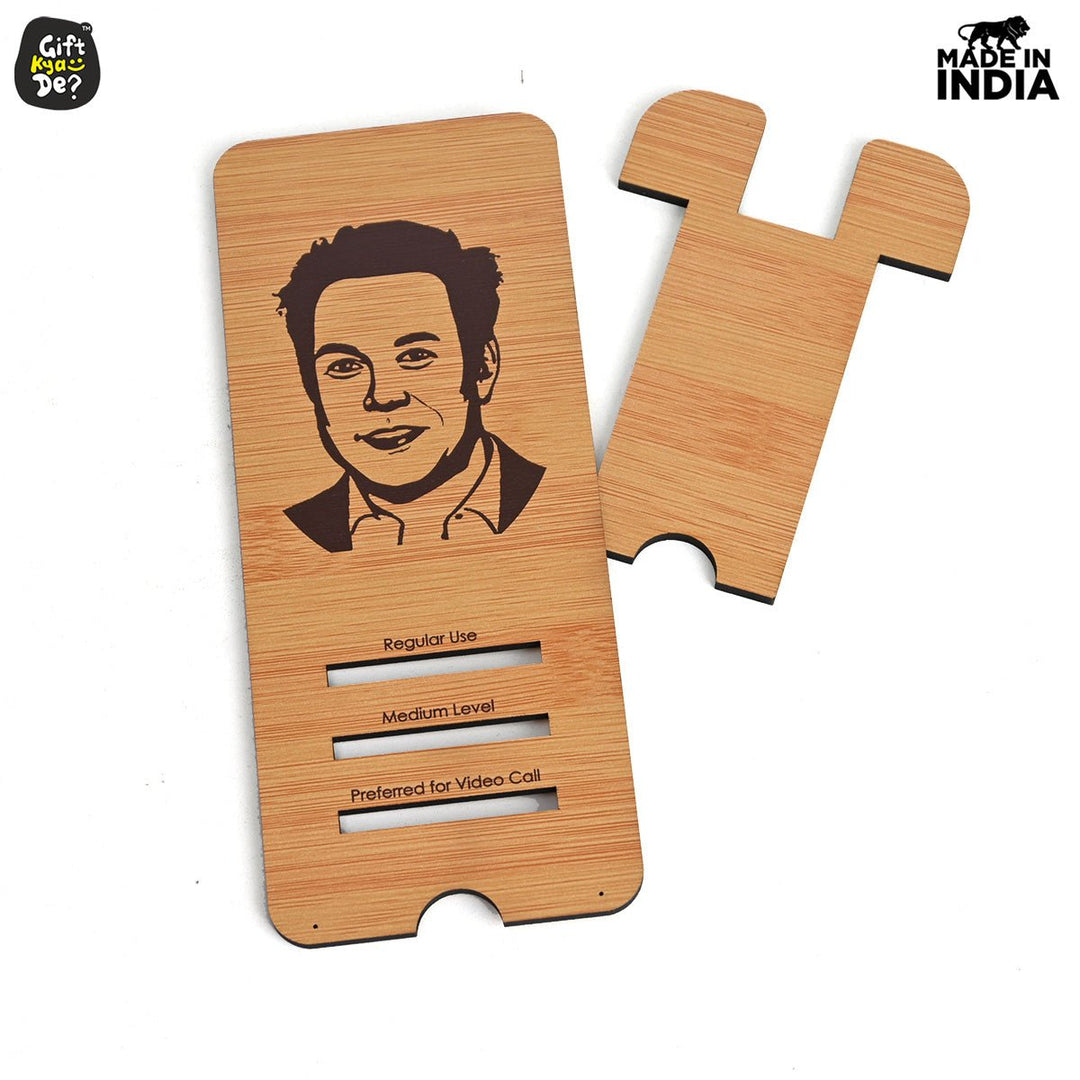 Gift Kya De Mobile Stand With 3 Level | Mobile Holder for Table | Compatible with All Mobile Phones