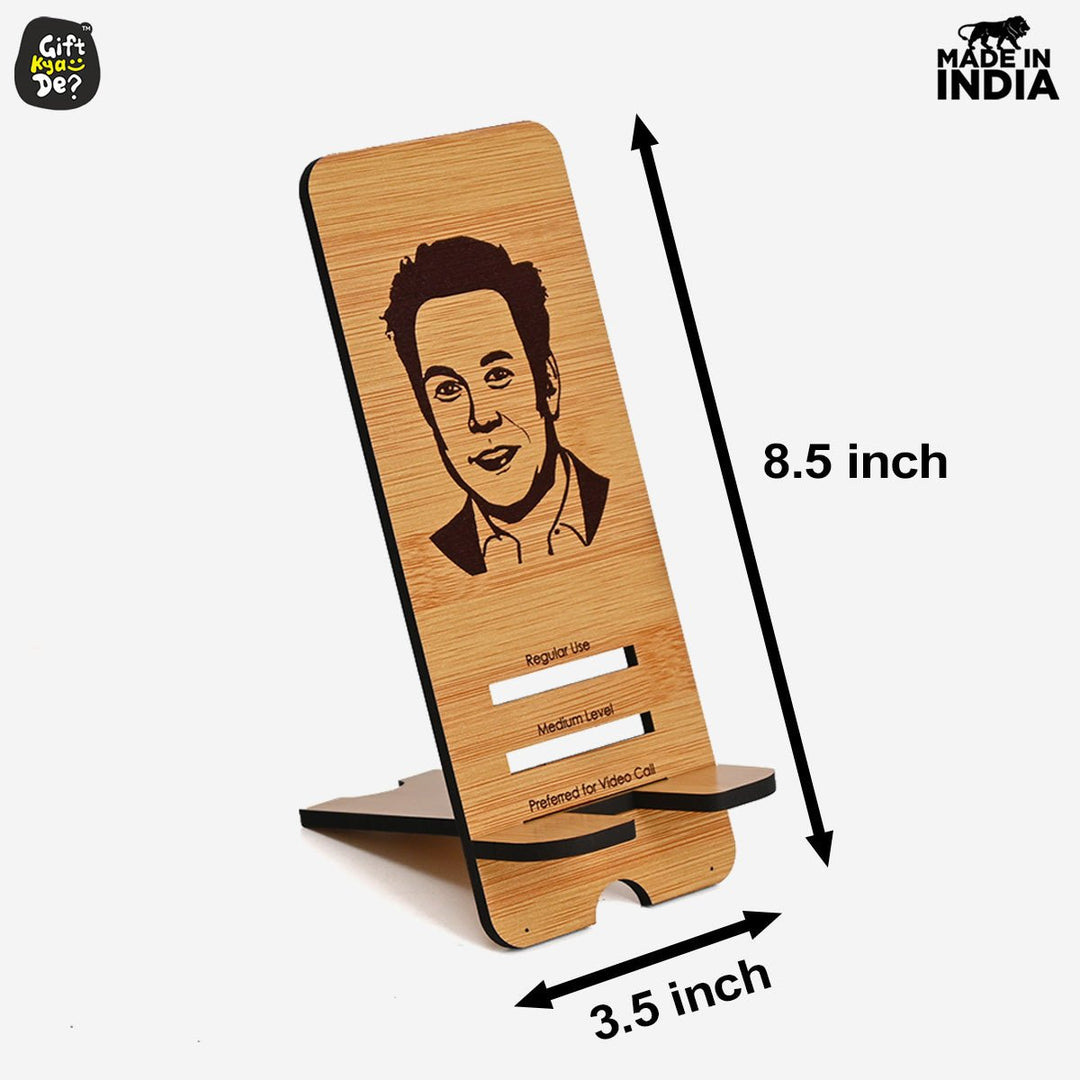 Gift Kya De Mobile Stand With 3 Level | Mobile Holder for Table | Compatible with All Mobile Phones