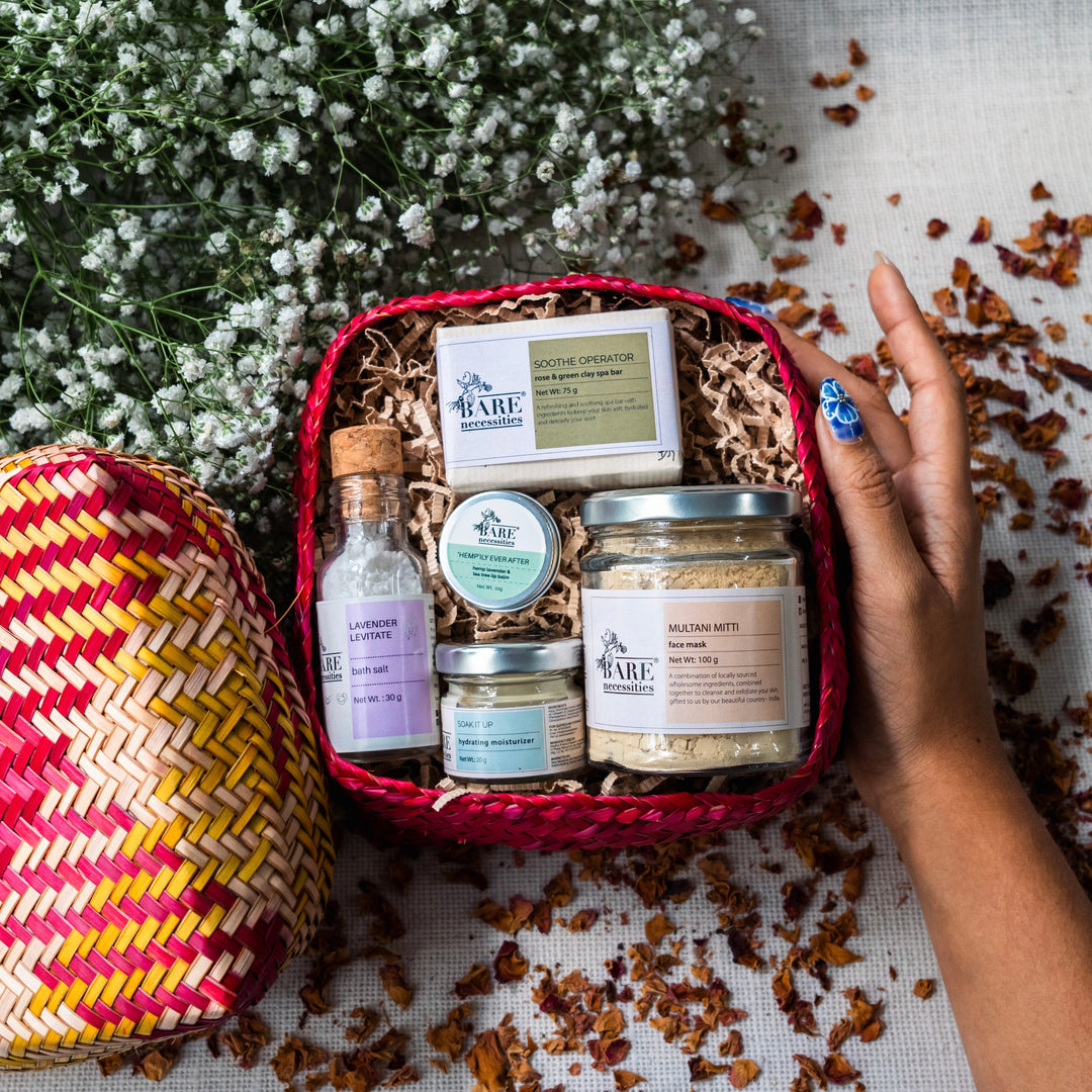 Bare Necessities Empower Her Gift Hamper | Sustainable Skincare Essentials for Women | Handcrafted