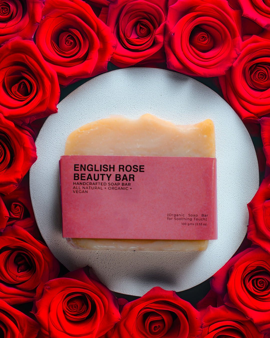 English Rose Beauty Bar - 100 gm
