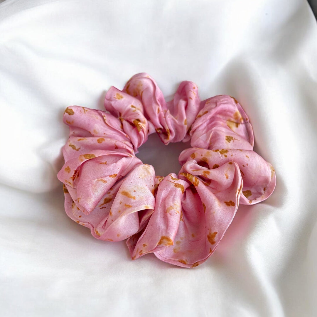 Ecoshi Eco-printed Scrunchies- Set of 4