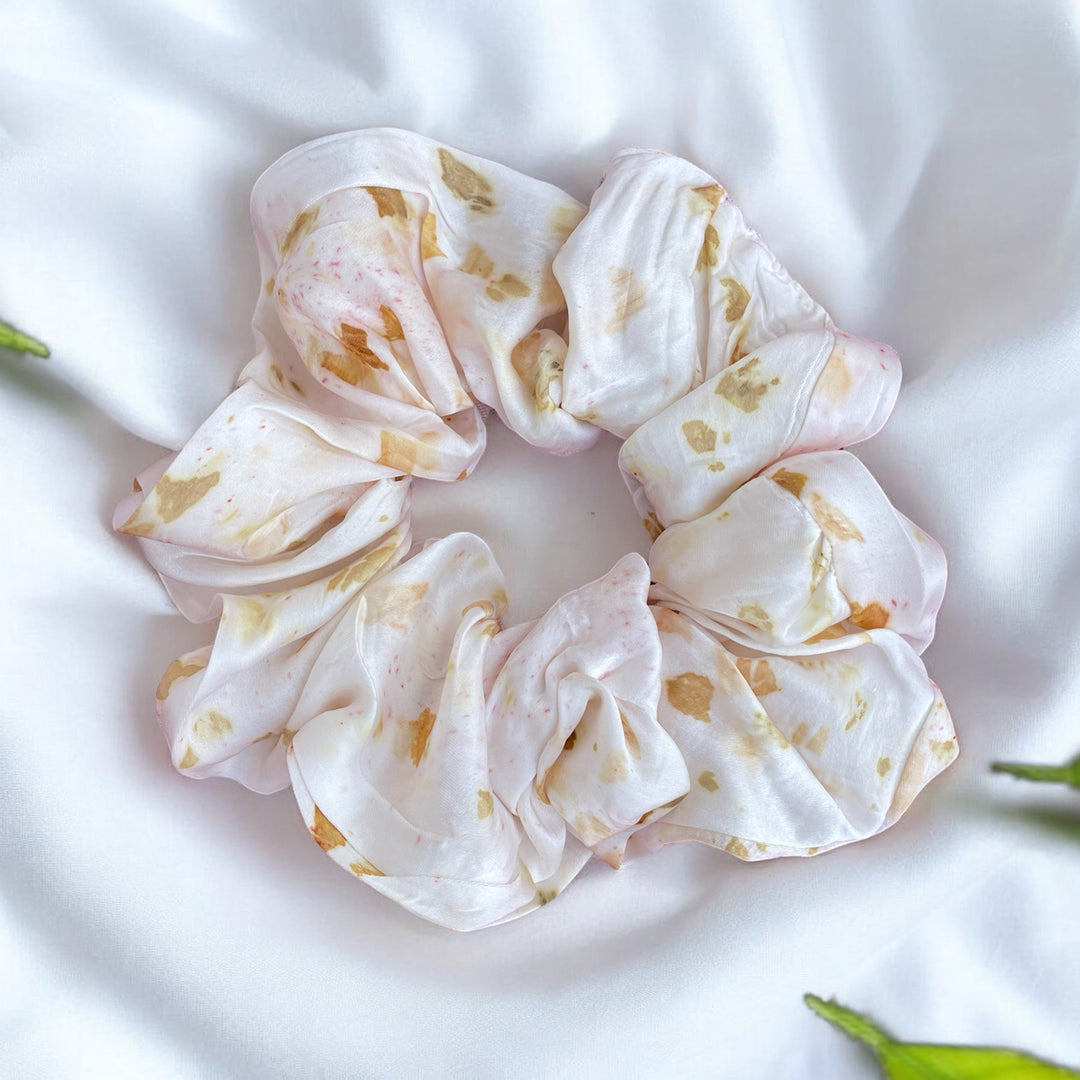 Ecoshi Eco-printed Scrunchies- Set of 4