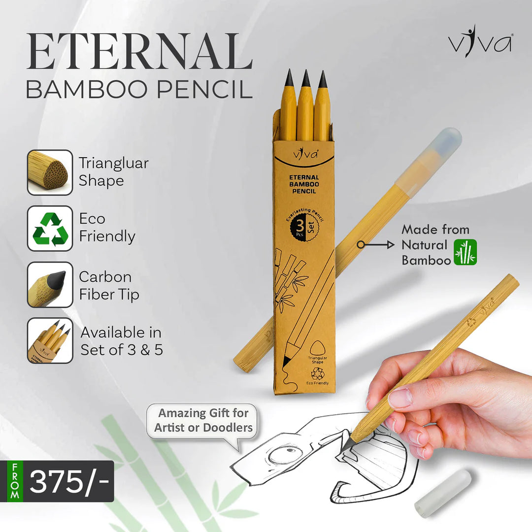 Viva Global Eternal - Bamboo Natural Pencil (Everlasting)