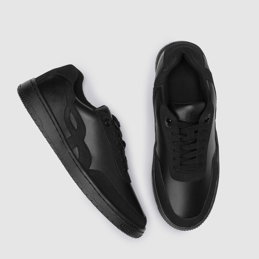 Ethik Bridge Black by Ethik – Sleek Everyday Sneakers for Men - Suspire
