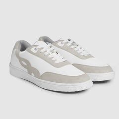 Ethik Bridge Men’s White Sneakers | Lightweight Casual Fashion Shoes | Ethical & Durable