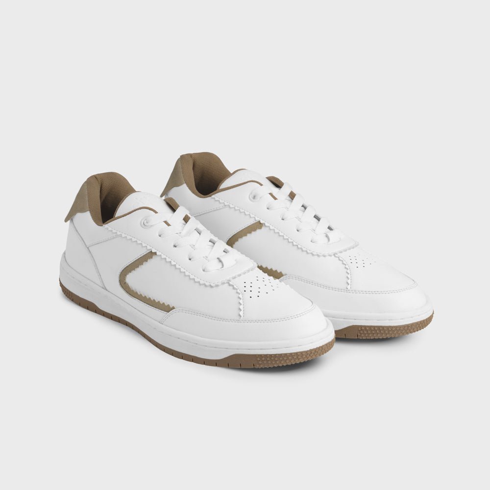 Ethik FLAIRÉ Beige Minimalist Lifestyle Sneakers - Suspire