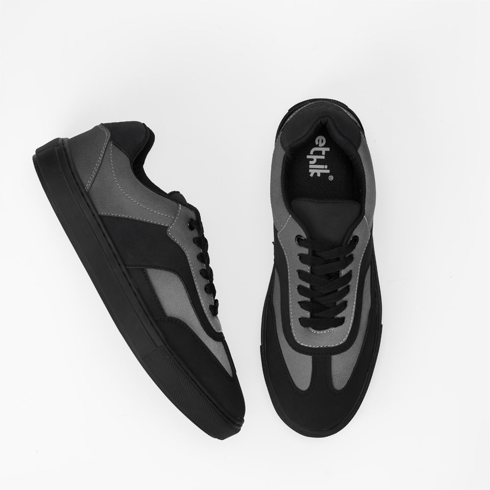Ethik Glide Deep Grey – Minimal Street Sneaker with All - Day Comfort - Suspire