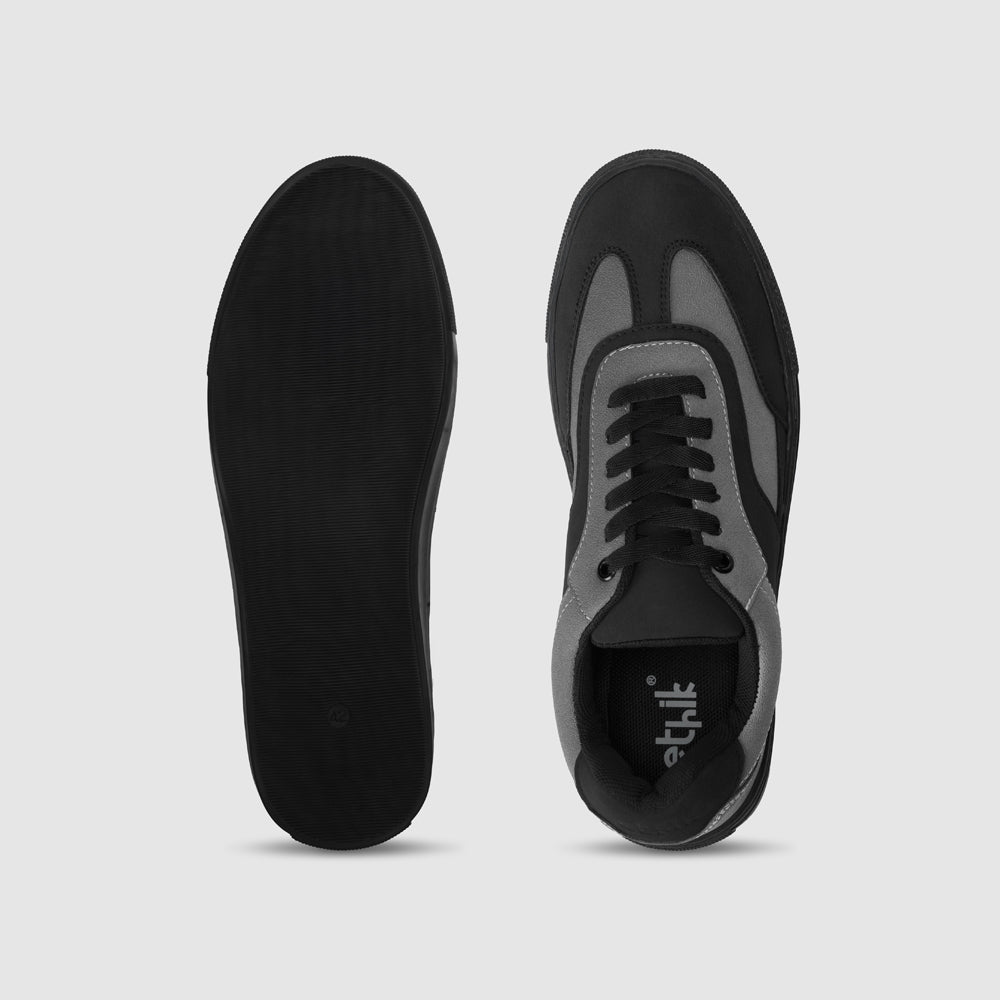 Ethik Glide Deep Grey – Minimal Street Sneaker with All - Day Comfort - Suspire