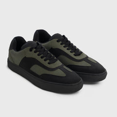 Ethik Glide Olive Men’s Sneaker – Crafted for Contrast
