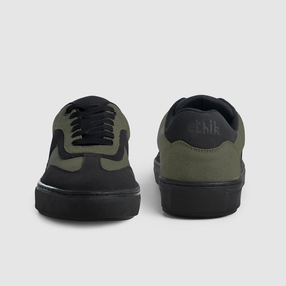 Ethik Glide Olive Men’s Sneaker – Crafted for Contrast - Suspire