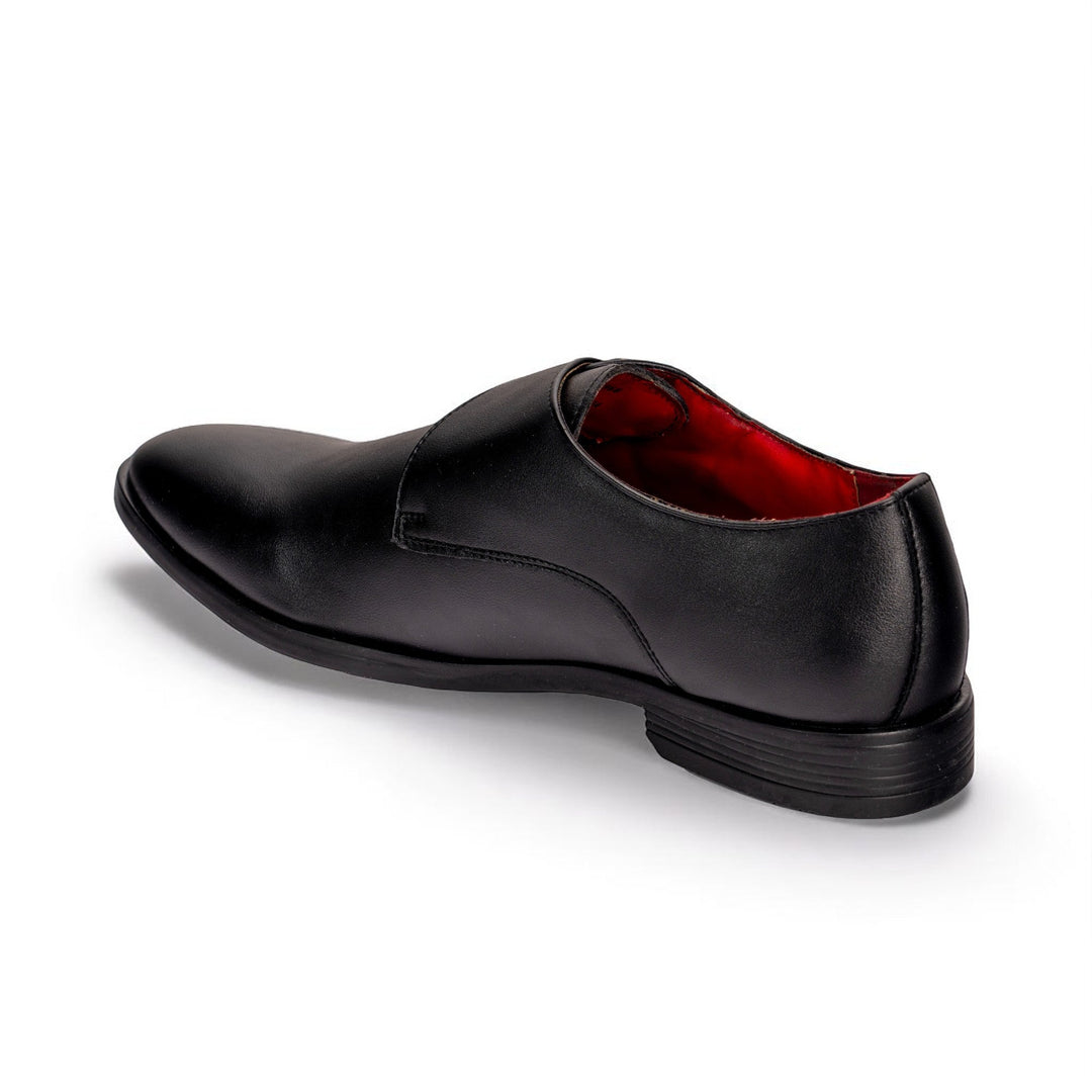 Ethik Men’s Monk Knight | Semi - Gloss Monk Strap Formal Shoes | Ultra Durable - Suspire