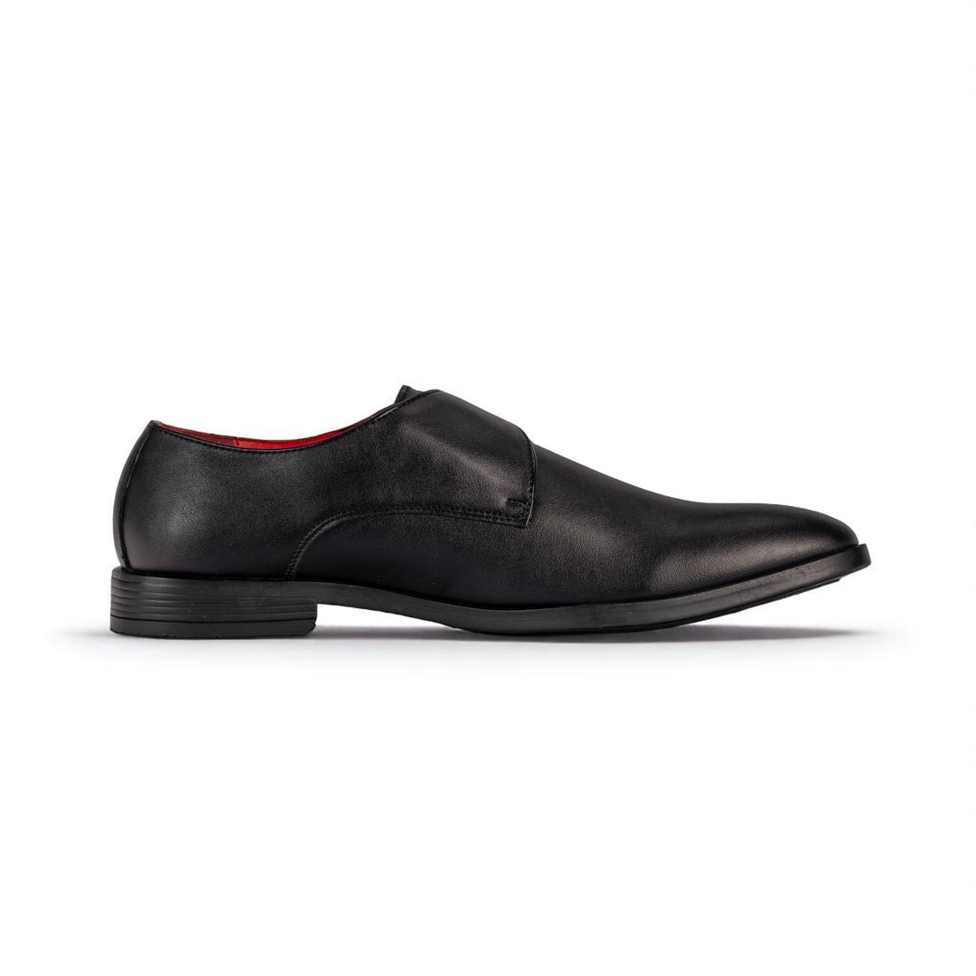 Ethik Men’s Monk Knight | Semi - Gloss Monk Strap Formal Shoes | Ultra Durable - Suspire