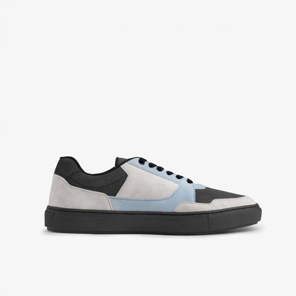 Ethik Pulse Sneakers for Men – Black Grey Blue - Suspire