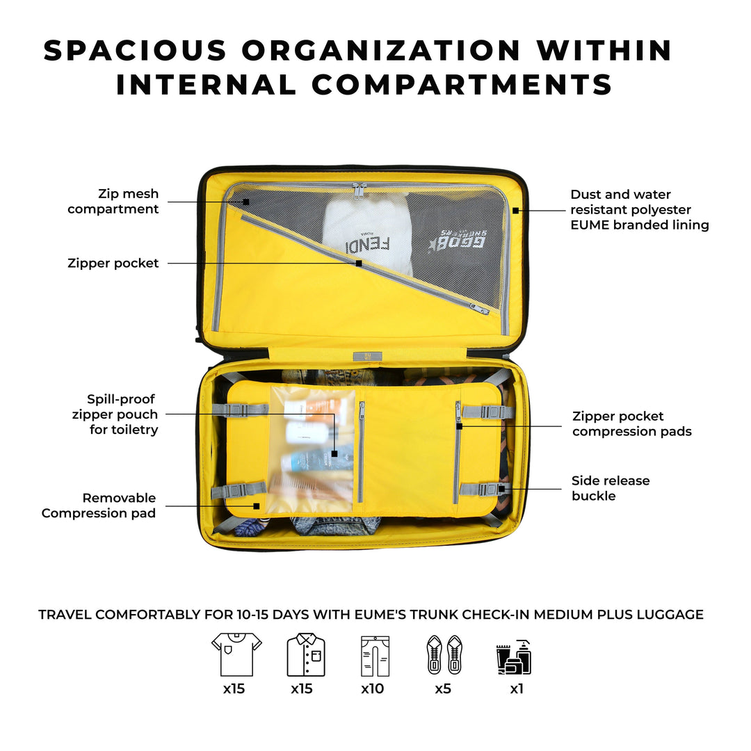 EUME Trunk Check-In Plus - 26 Inches