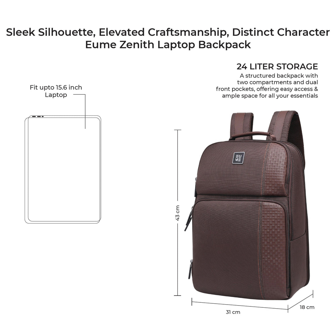 EUME Zenith 24L Laptop Backpack - Suspire
