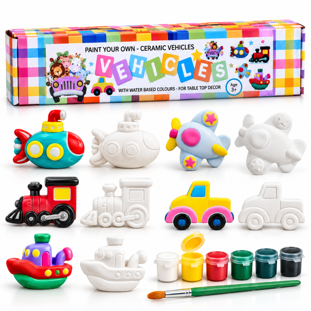 DIY Ceramic Magnet- Vehicles
