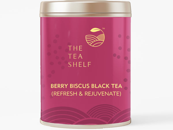 The Tea Shelf Berry Biscus Black Tea 50gms