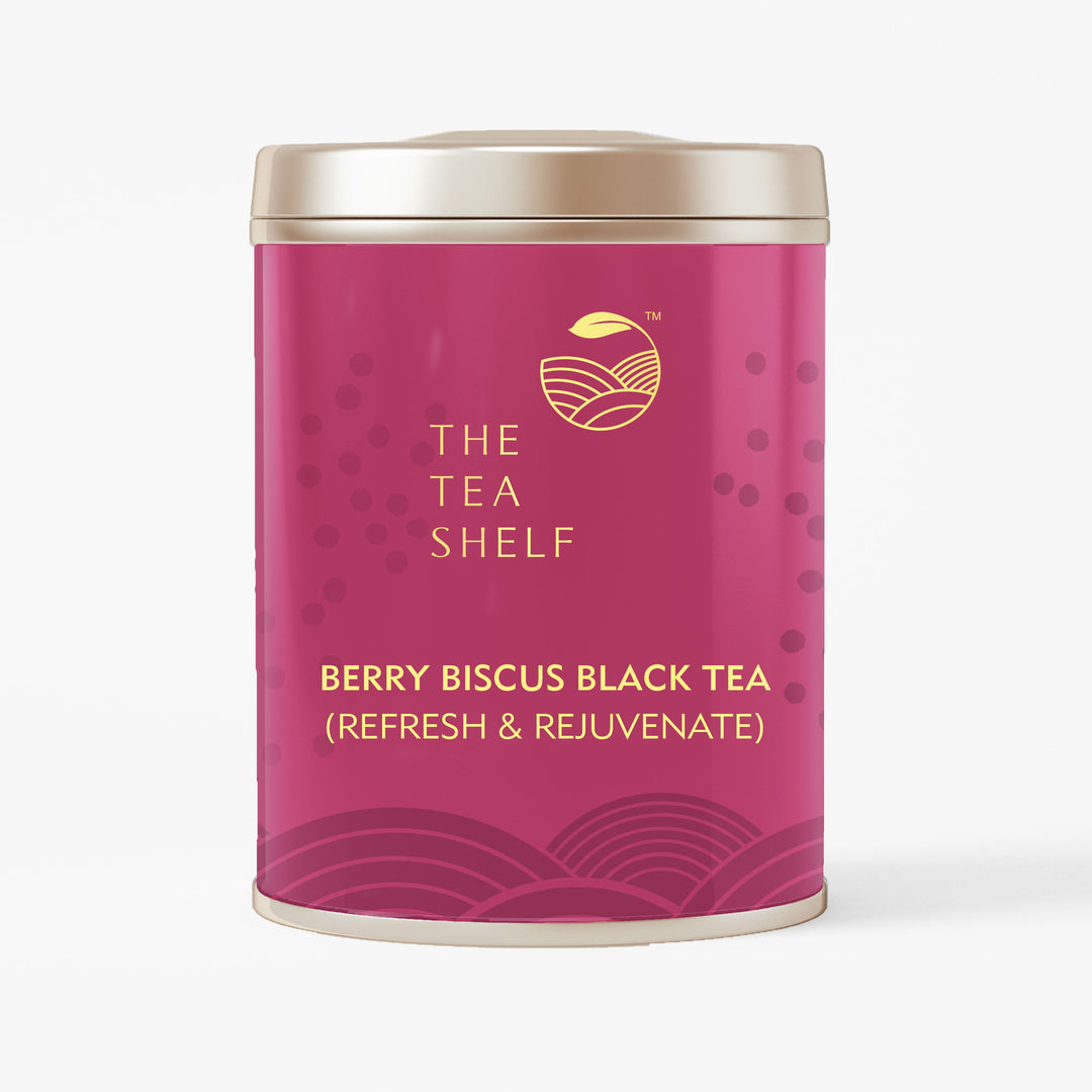 The Tea Shelf Berry Biscus Black Tea 50gms