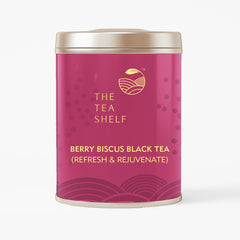 The Tea Shelf Berry Biscus Black Tea 50gms