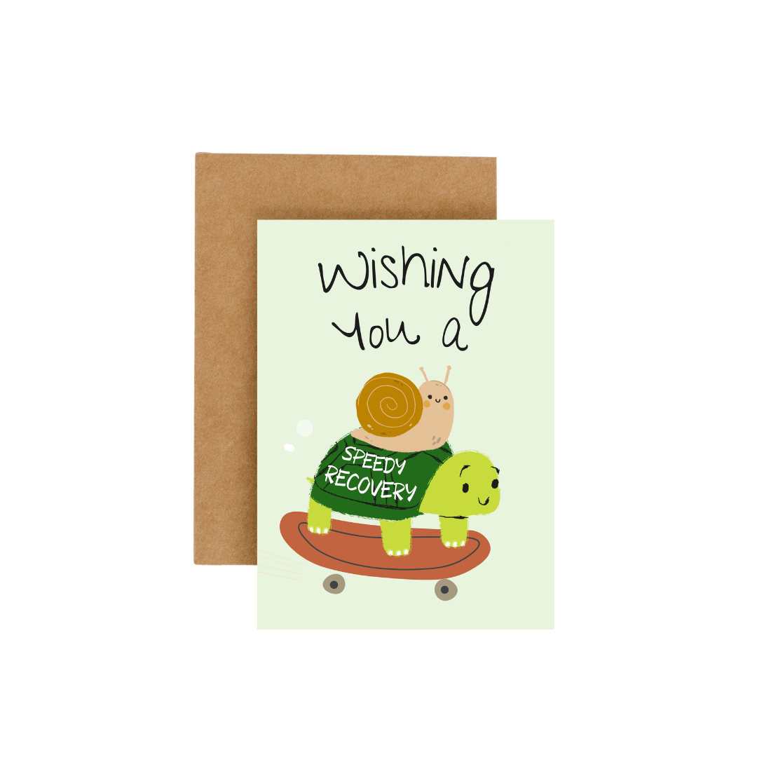 Wish You a Speedy Recovery Plantable Greeting Card