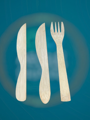 Aegle Sriphal Bamboo Cutlery Set