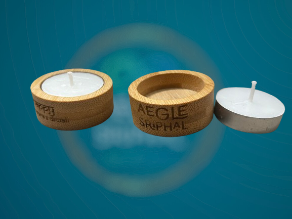 Aegle Sriphal Bamboo Candles