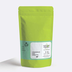 The Tea Shelf Lemongrass Mint Green Tea 100gms