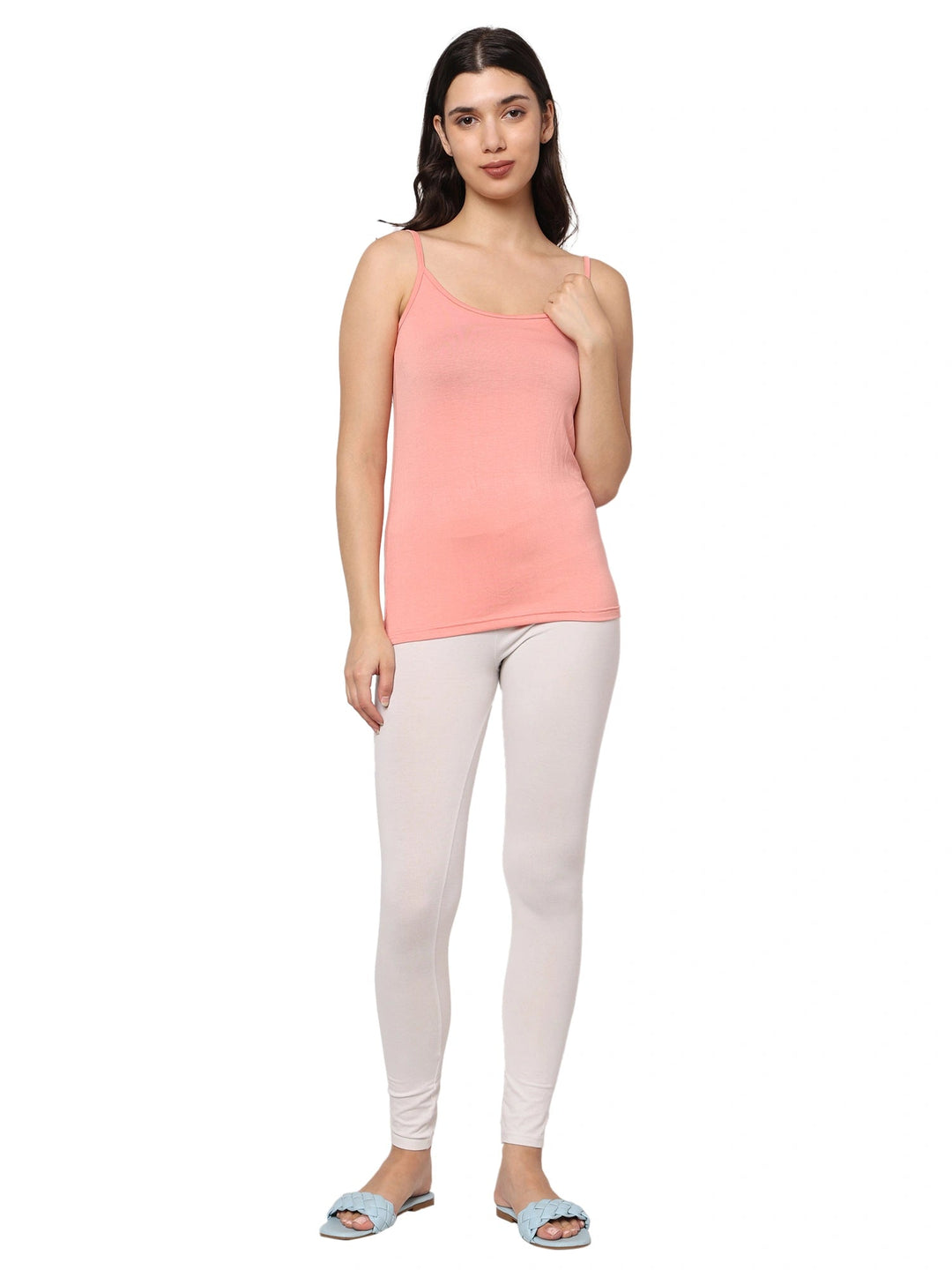 Bamboo Fabric Peach Camisole – Soft, Breathable, Eco-Friendly | Peach | Pack of 1