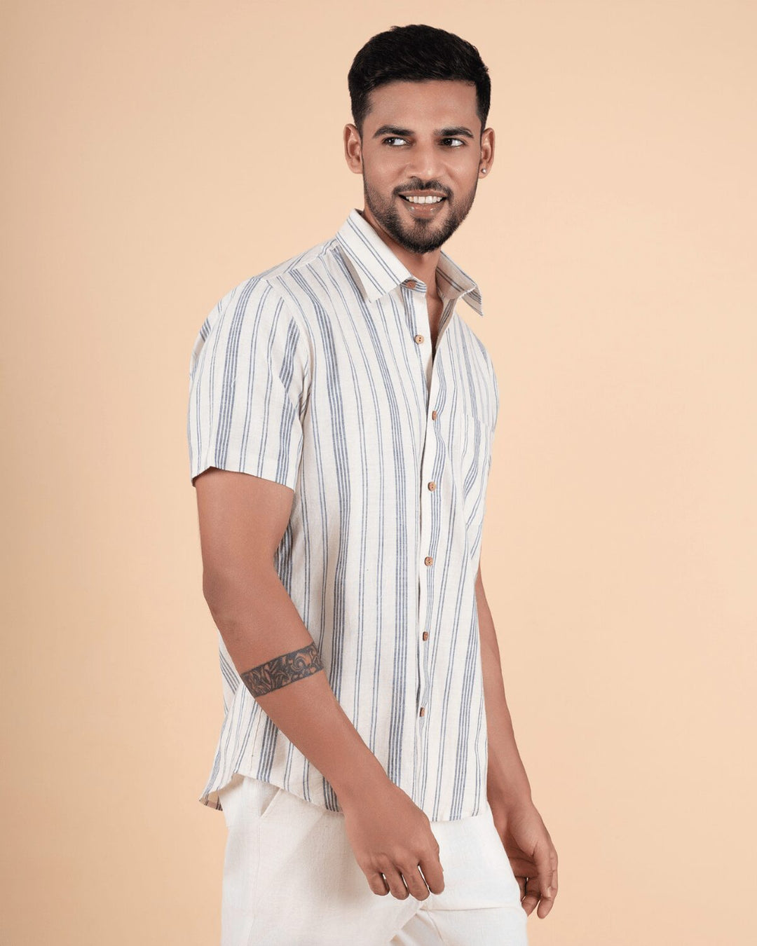 Ocean Loom Half Sleeve Mens Shirt