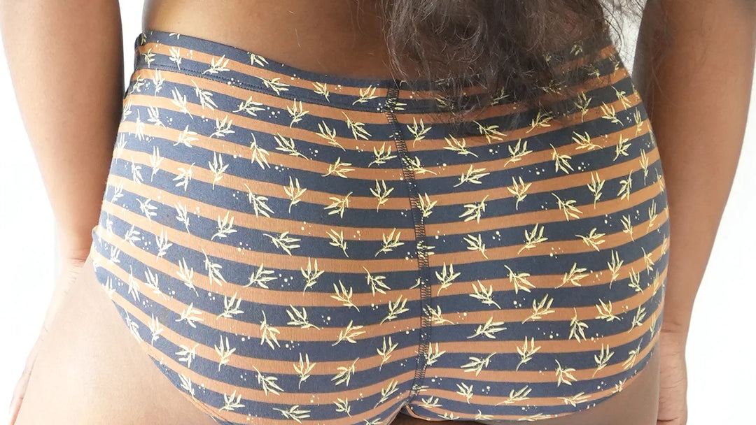 Earthy Fern Boy-Shorts