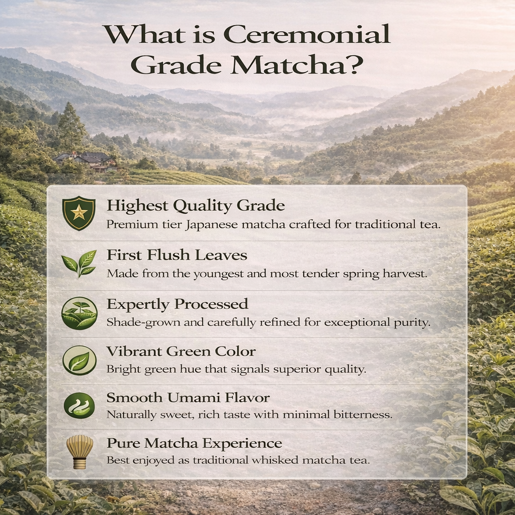 Ceremonial Grade Matcha Tea
