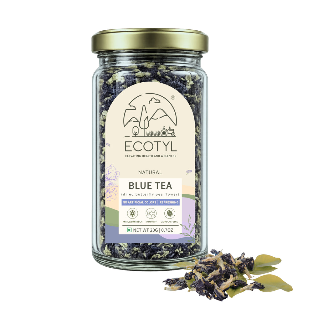 Ecotyl Blue Tea | Dried Butterfly Pea Flowers | Herbal Tea | 20g
