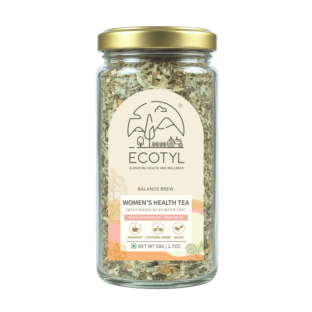 Ecotyl Women's Health Tea | Hormonal Balance | Herbal Tea | 50g