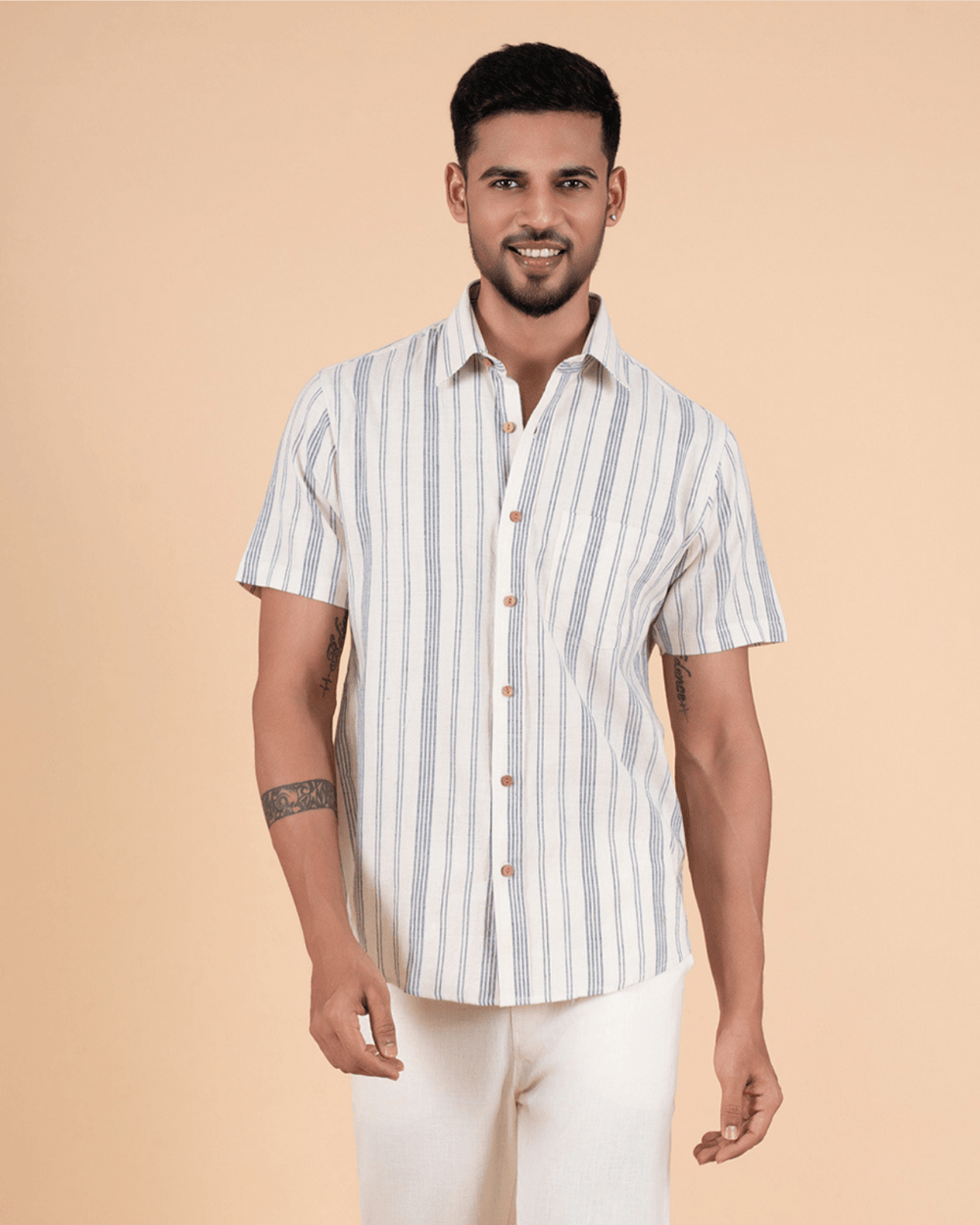 Ocean Loom Half Sleeve Mens Shirt