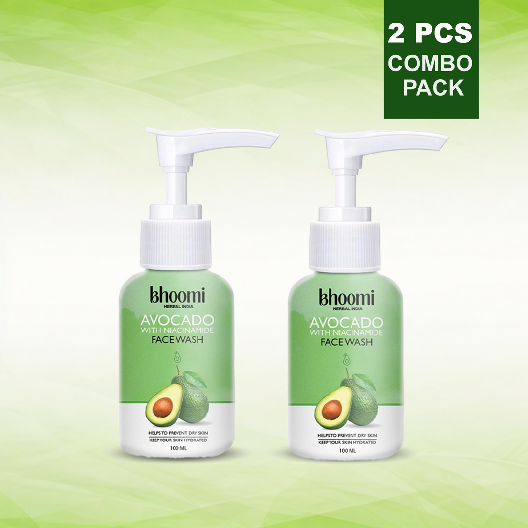 Bhoomi Herbal India AVOCADO WITH NIACINAMIDE FACE WASH