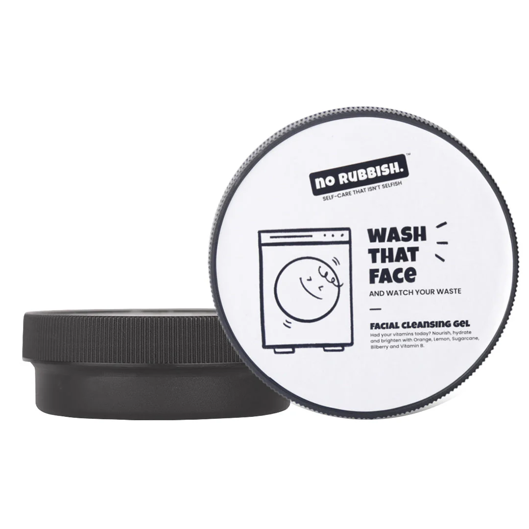 No Rubbish Facial Cleansing Gel (100gms)