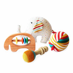 Shumee Favourite Wooden Rattles-Combo